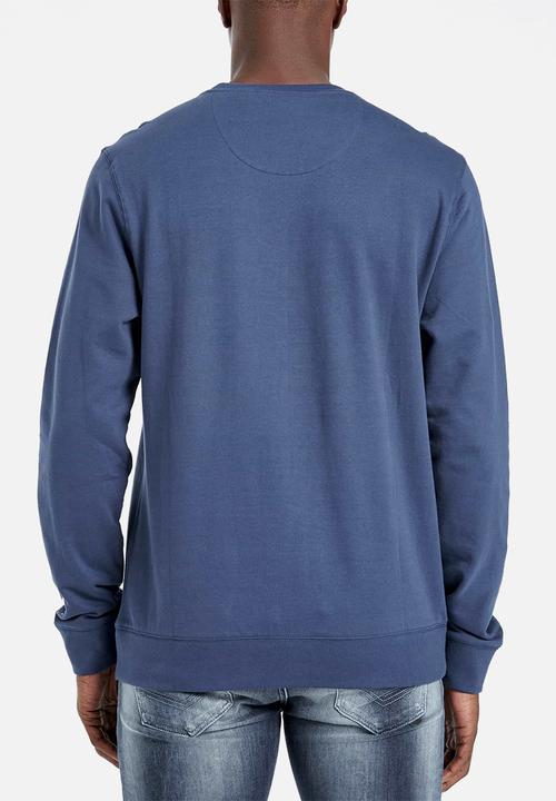 S.P.C.C - Veattie signature crew neck sweat - blue