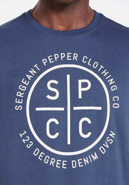 S.P.C.C - Veattie signature crew neck sweat - blue