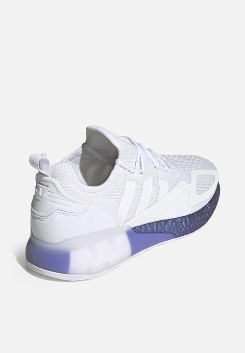 adidas Originals - ZX Fuse BOOST - white / boost blue / violet met