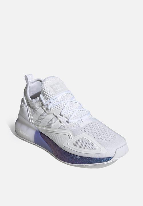 adidas Originals - ZX Fuse BOOST - white / boost blue / violet met