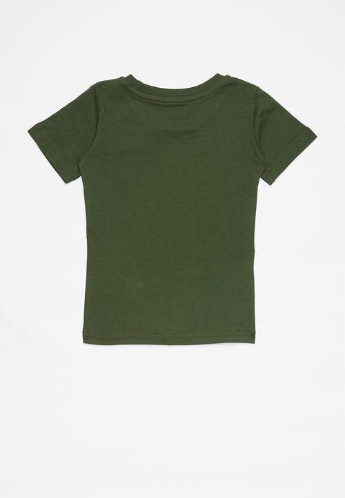 JEEP - Short sleeve iconic tee - khaki