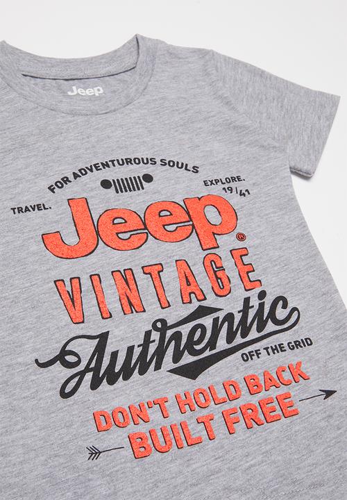 JEEP - Short sleeve iconic tee - grey