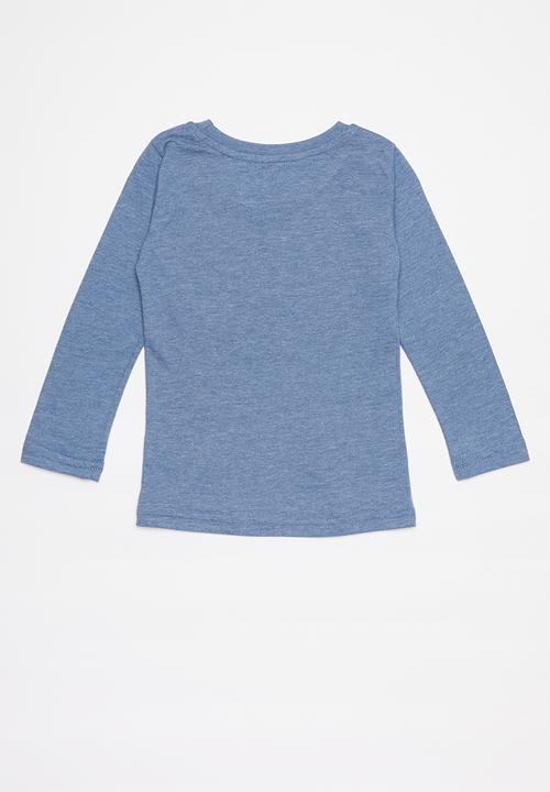 JEEP - Long sleeve iconic tee - blue