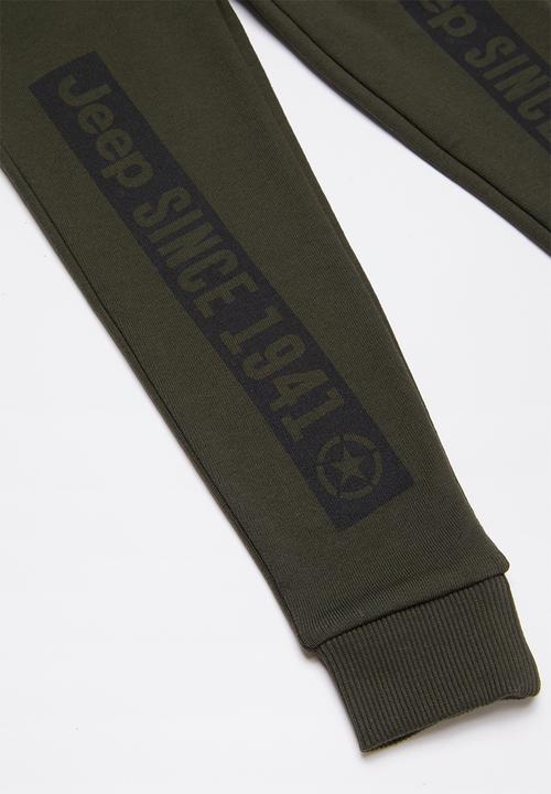 JEEP - Statement joggers - fatigue