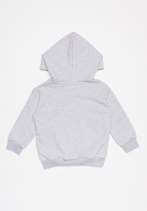 Superbalist Kids - NASA logo hoodie - grey melange