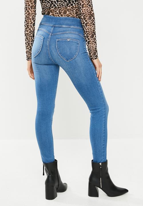 SISSY BOY - Peaches jegging with rips - blue