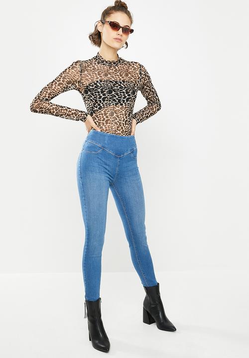 SISSY BOY - Peaches jegging with rips - blue