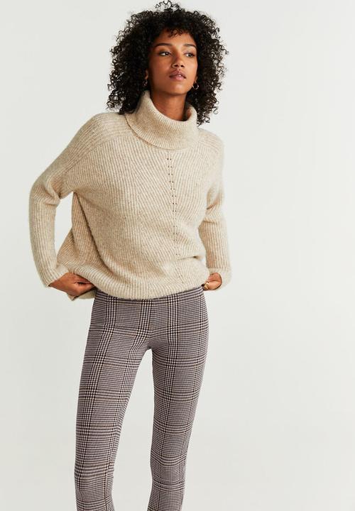 MANGO - Leggings Harry - brown 