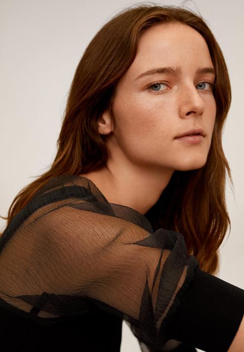MANGO - Dress viena - black