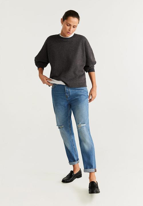 MANGO - May6 sweater - grey