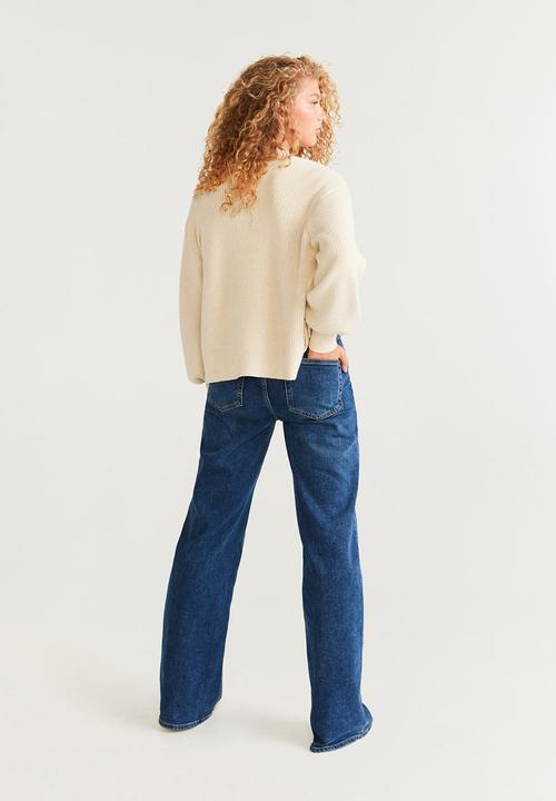 MANGO - Cardigan thames - neutral 
