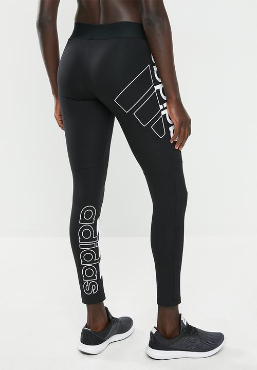 adidas Performance - Performance logo 7/8 tights - black