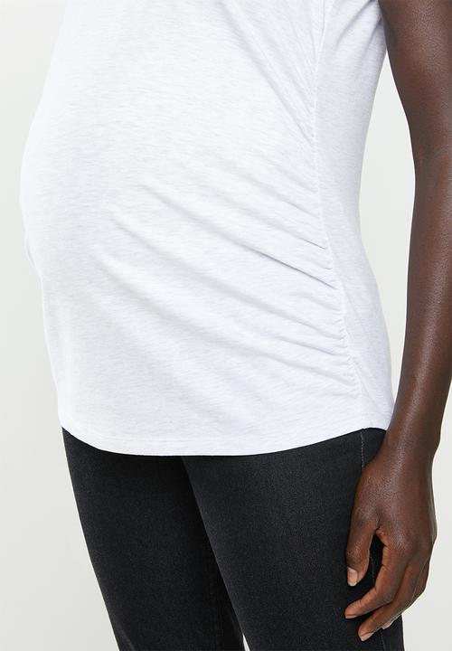 Cotton On - Maternity everyday gathered side tank - grey