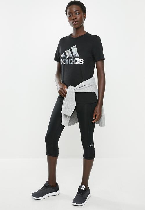 adidas Performance - Univ tee - black