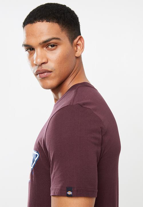 Dickies - Dickies horseshoe T-shirt - maroon