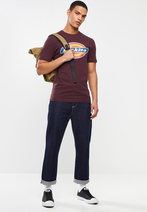 Dickies - Dickies horseshoe T-shirt - maroon