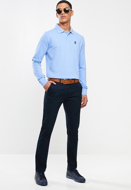 Pringle of Scotland - St augustine long sleeve styled - blue