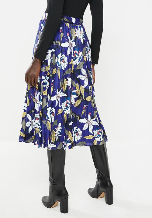 edit - Pleated skirt - multi 