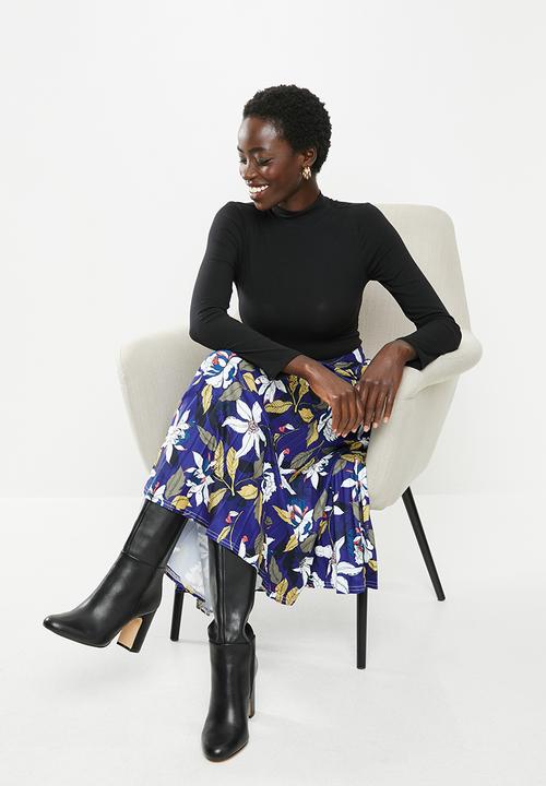 edit - Pleated skirt - multi 