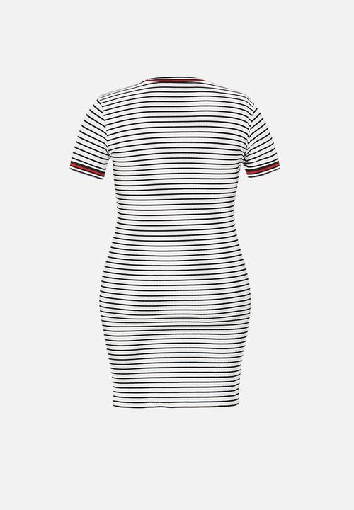 Carmakoma - Lou short sleeve bodycon dress - multi 