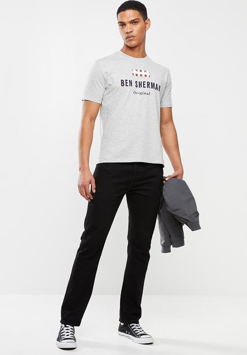 Ben Sherman - Ben original tee - grey