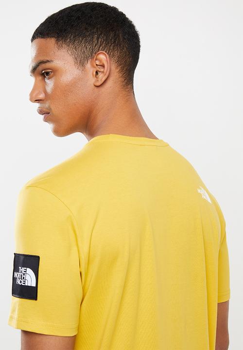 The North Face - Short sleeve fine apline tee - bamboo yellow