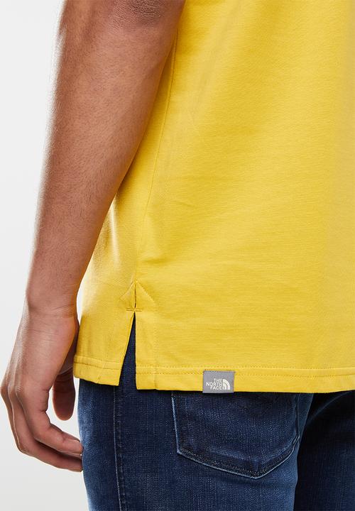 The North Face - Short sleeve fine apline tee - bamboo yellow