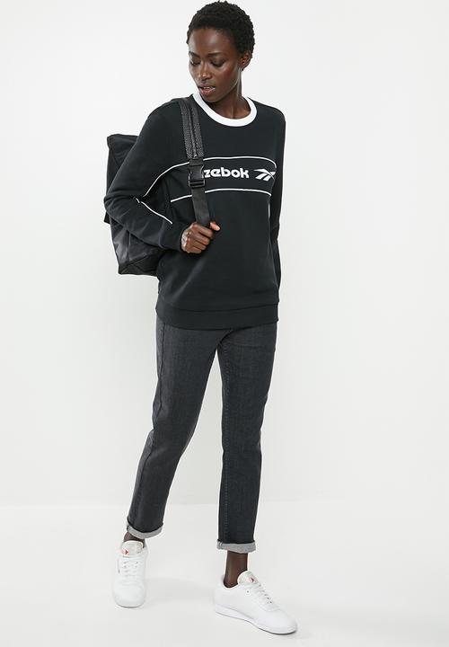 Reebok - Classics linear crew - black
