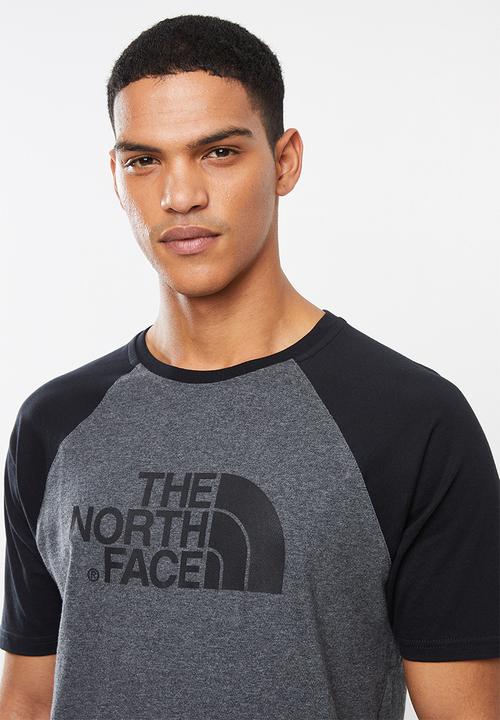 The North Face - Raglan easy tee - grey & black  
