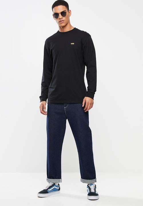 Vans - Left chest hit long sleeve tee - black