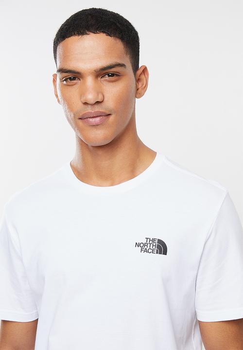 The North Face - Short sleeve bd gls tee - white & black