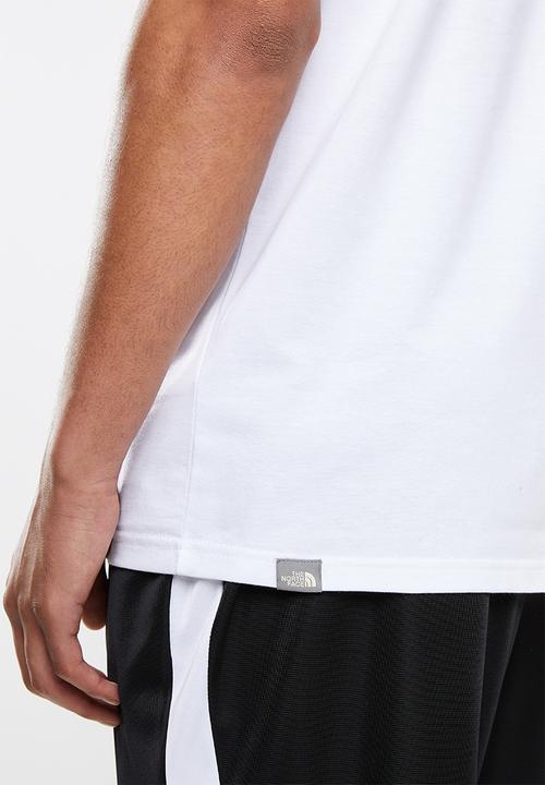 The North Face - Short sleeve bd gls tee - white & black