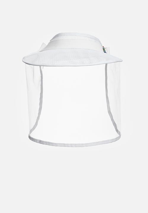 Crystal Birch - Shield visor - white