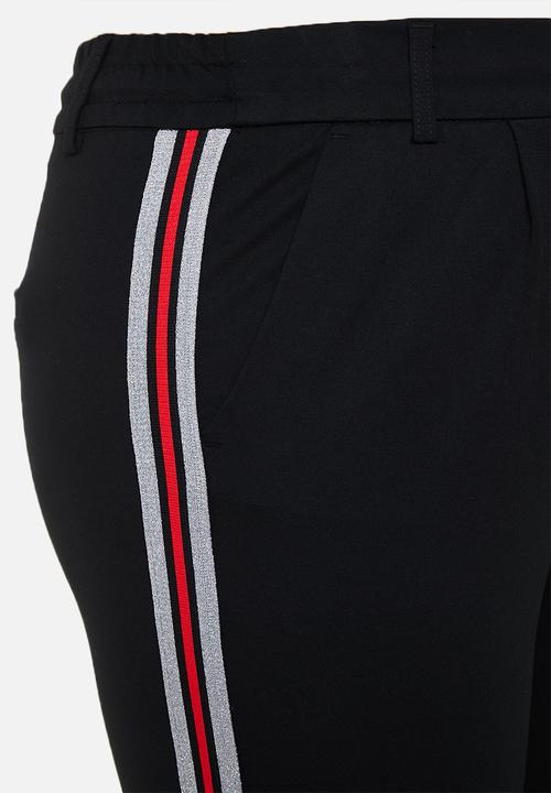 Carmakoma - Goldtrash panel pants - black