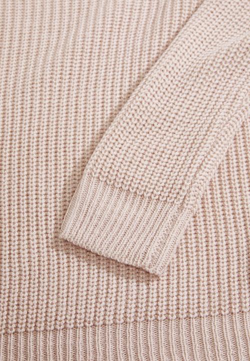 Missguided - Petite core off shoulder jumper - pink