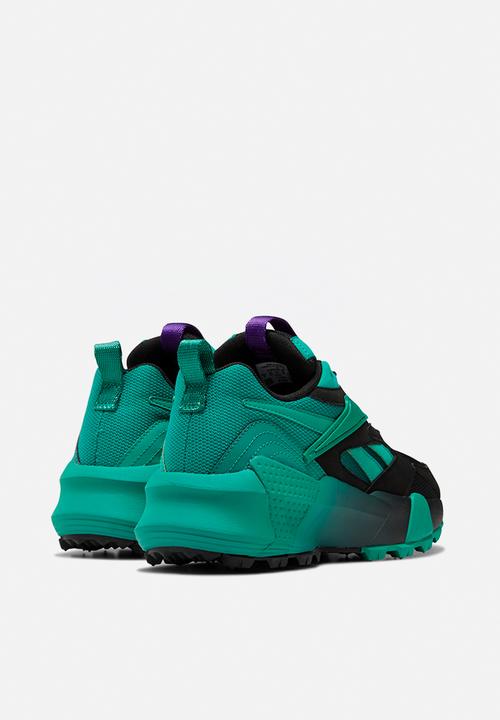 Reebok Classic - Aztrek Double nu trail - black / emerald / regal purple