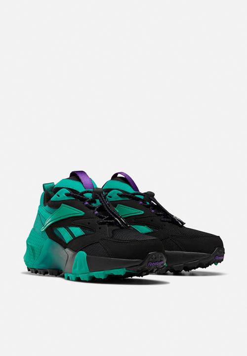 Reebok Classic - Aztrek Double nu trail - black / emerald / regal purple