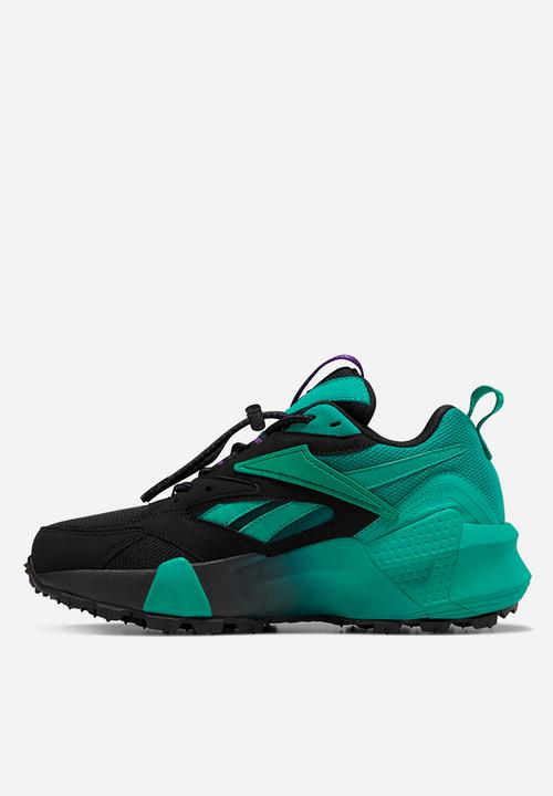 Reebok Classic - Aztrek Double nu trail - black / emerald / regal purple