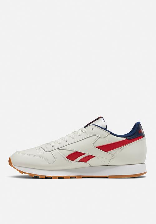 Reebok - Cl leather mu - chalk/navy/red
