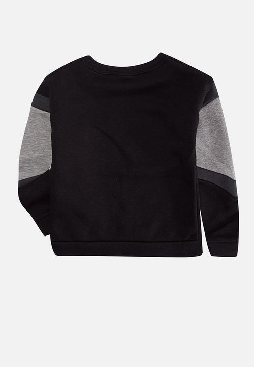 Nike - Nike kids air crew pull over - black