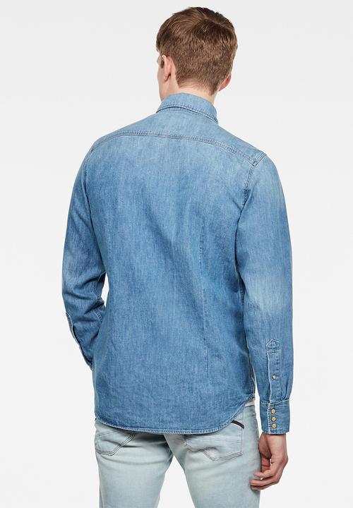 G-STAR - 3301 Shirt - blue