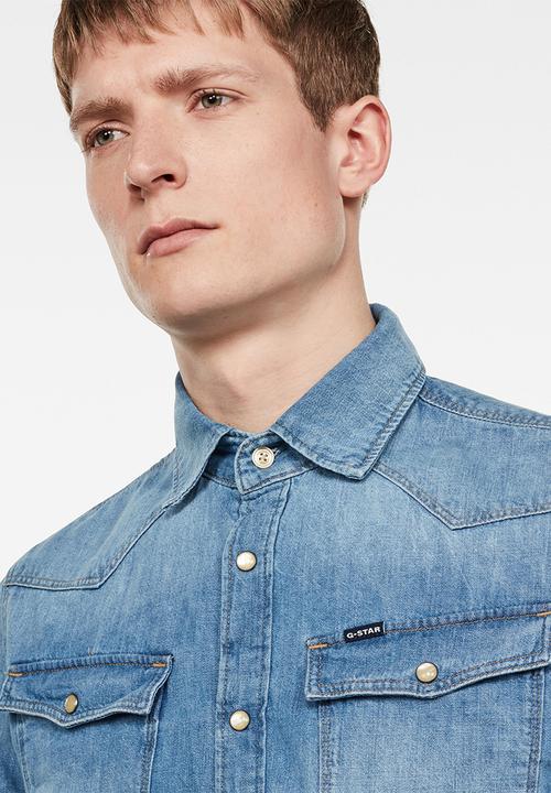 G-STAR - 3301 Shirt - blue