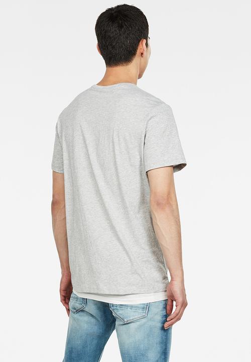 G-STAR - Boxed graphic short sleeve tee - grey