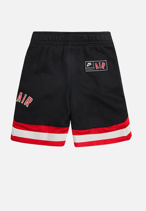 Nike - Nkb Nike air french terry short - black & university red