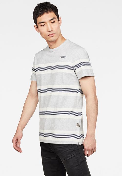 G-STAR - Stainlo stripe short sleeve tee - multi