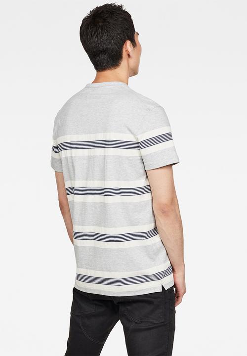 G-STAR - Stainlo stripe short sleeve tee - multi