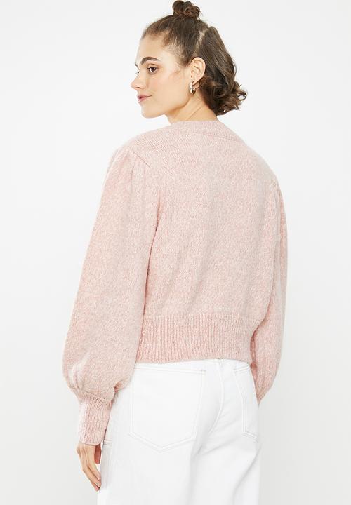 Cotton On - Waldorf cropped pullover - pink 