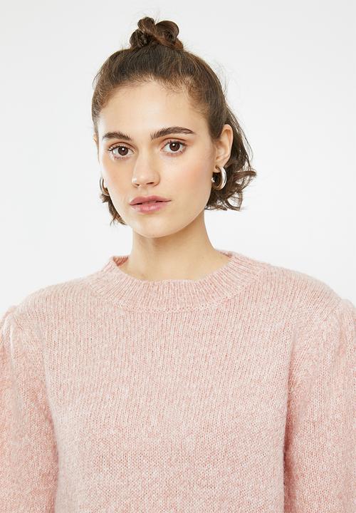 Cotton On - Waldorf cropped pullover - pink 