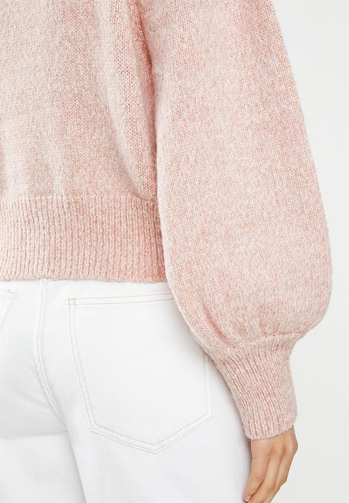 Cotton On - Waldorf cropped pullover - pink 