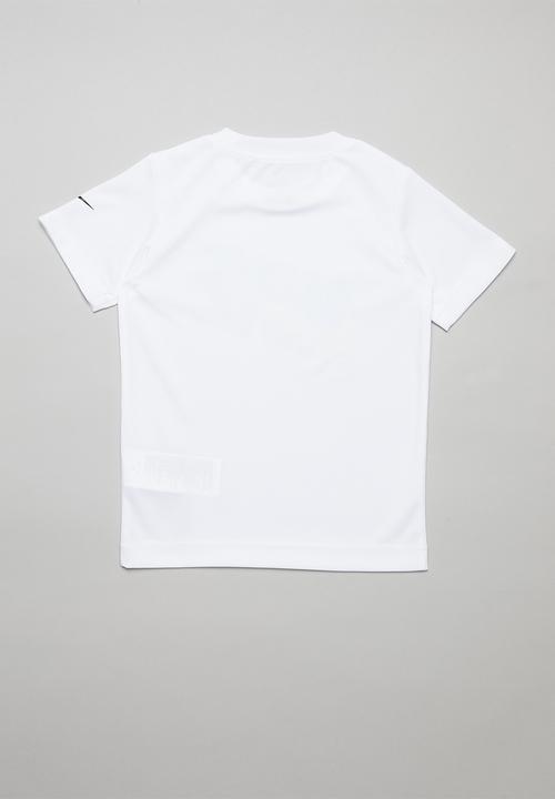 Nike - Nike kids performance short sleeve to - white 